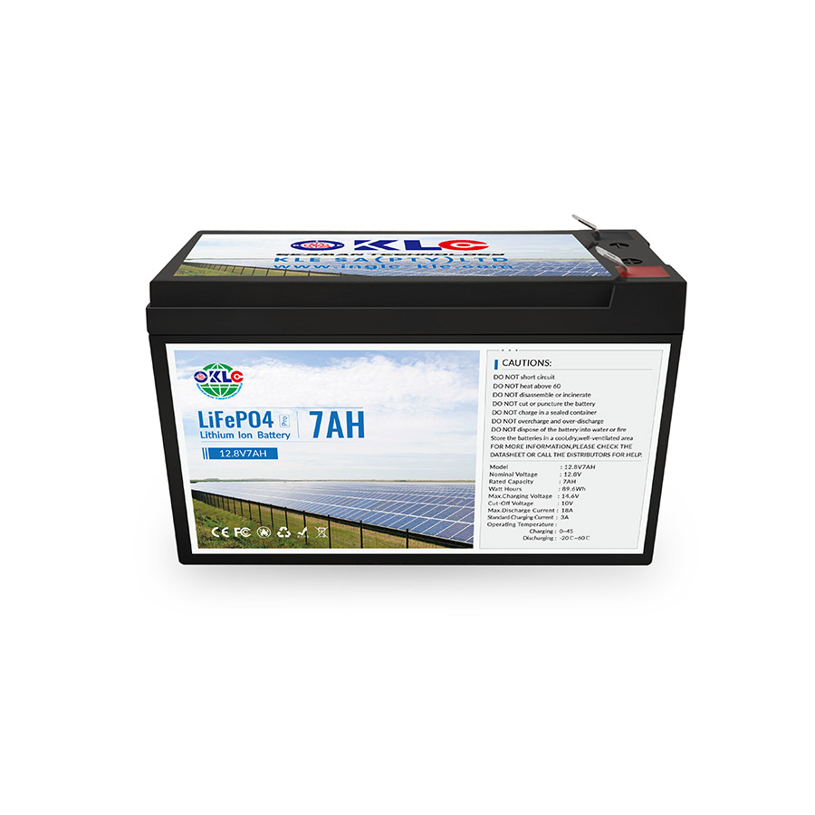 12.8V7AH Lead to lithium conversion