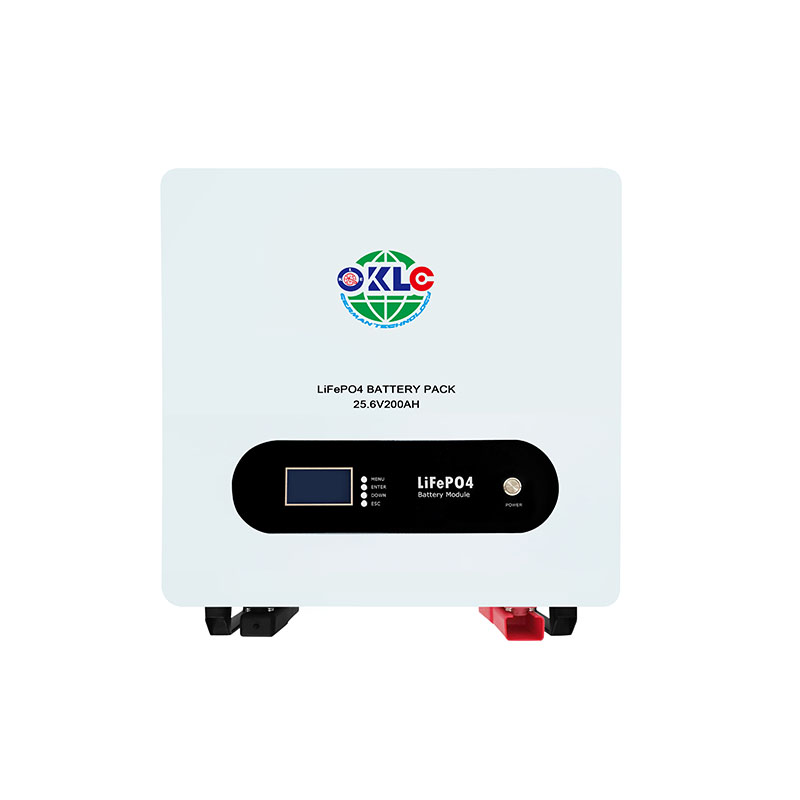 25.6V200AH wall mounted
